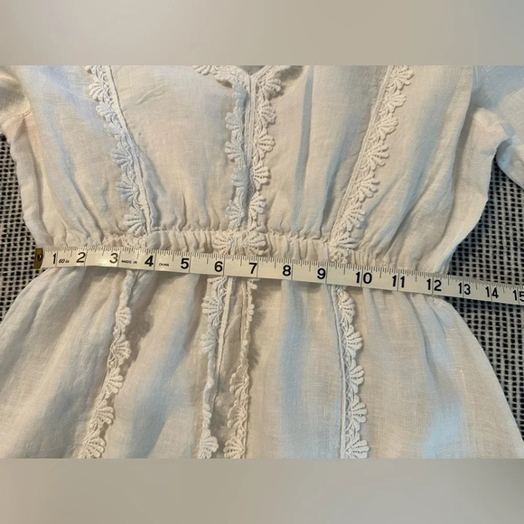 Valentina White Mini Dress - Picture 11 of 12